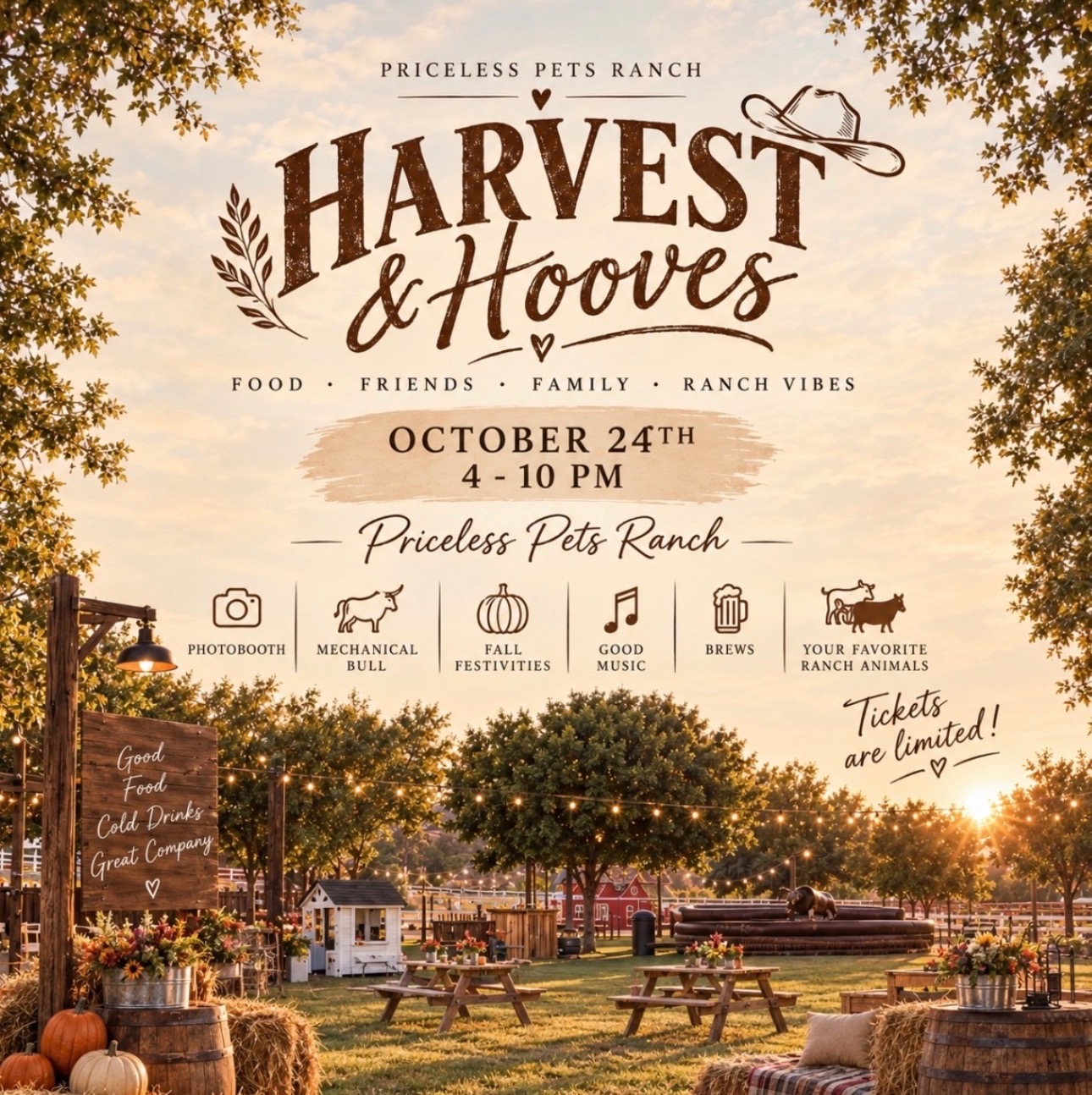 Harvest & Hooves at Priceless Pets Ranch